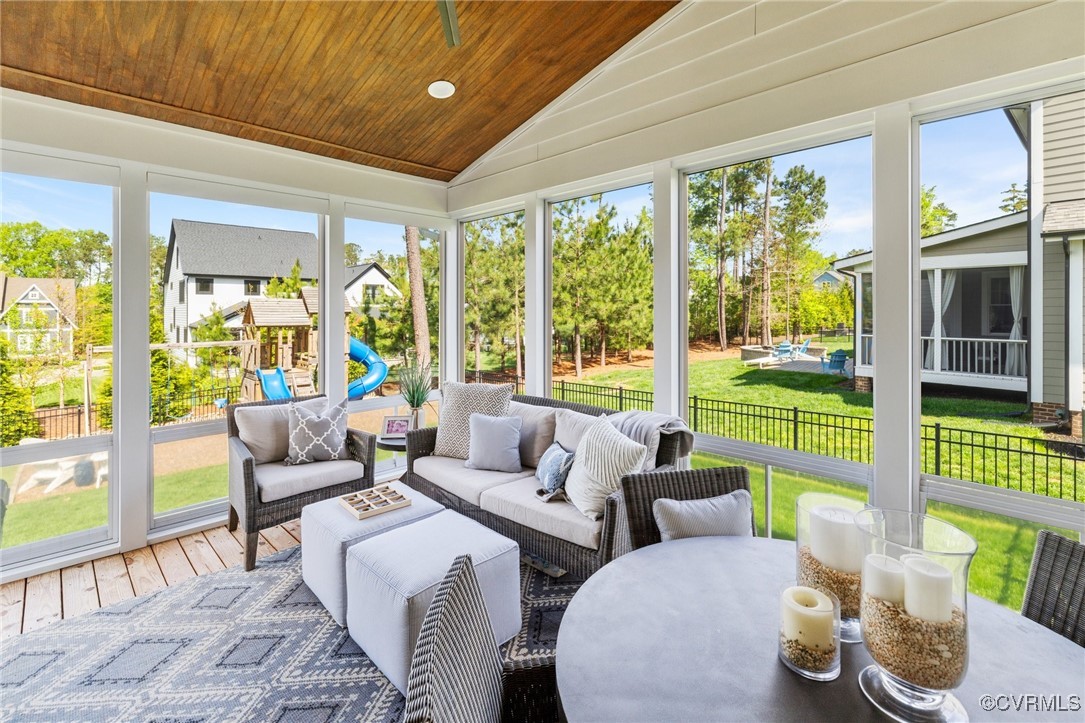 16143 Old Castle Road Midlothian, VA 23112 - Photo 41 of 50 Screen Porch w EZ Breeze Windows