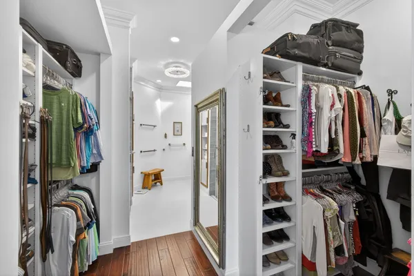 a en suite bathroom with a sink and a shower