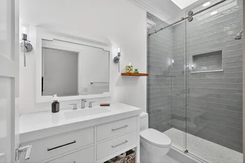 a view of a backyard of the house