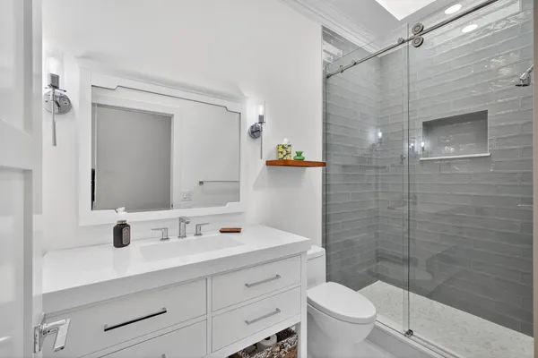 a view of a backyard of the house