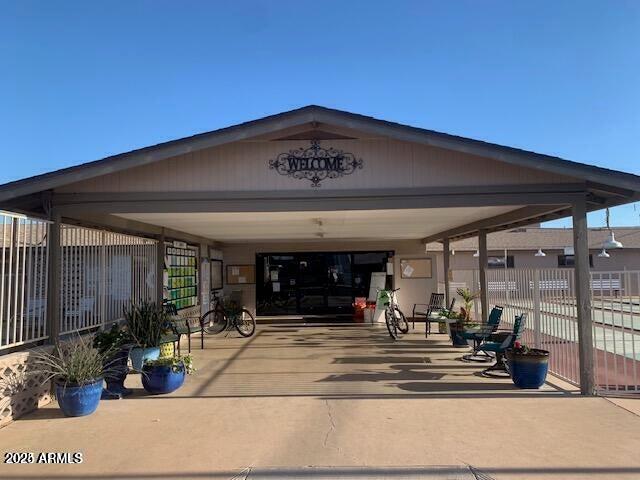 2528 East McKellips Road, Unit 146 Mesa, AZ 85213 - Photo 21 of 41 a view of a entryway front of house