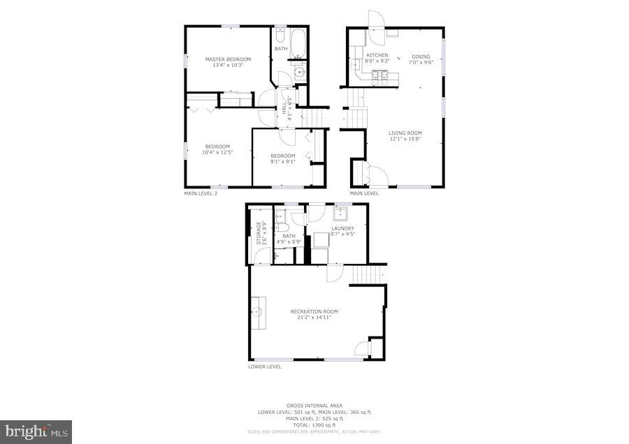 3417 Upton Road Baltimore, MD 21234 - Photo 25 of 25 Floor Plan