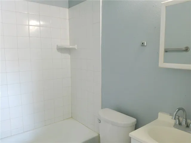 a bathroom with a sink and a toilet