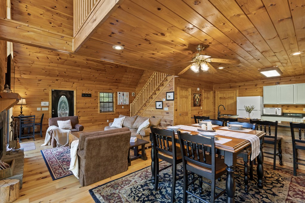 96 Holiday Court Ellijay, GA 30540 - Photo 14 of 51 a view of a dining room with furniture