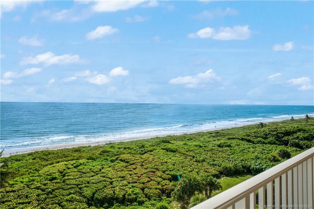 3200 North Hwy A1A, Unit 805 Fort Pierce, FL 34949 - Photo 27 of 43 a view of an ocean from a balcony