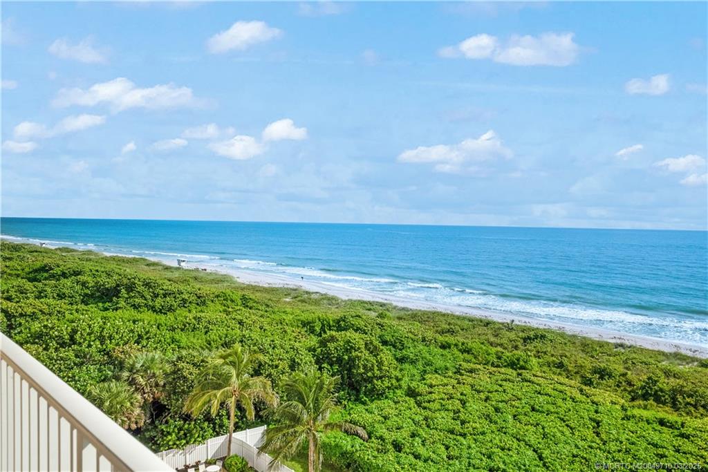 3200 North Hwy A1A, Unit 805 Fort Pierce, FL 34949 - Photo 29 of 43 a view of an ocean from a balcony