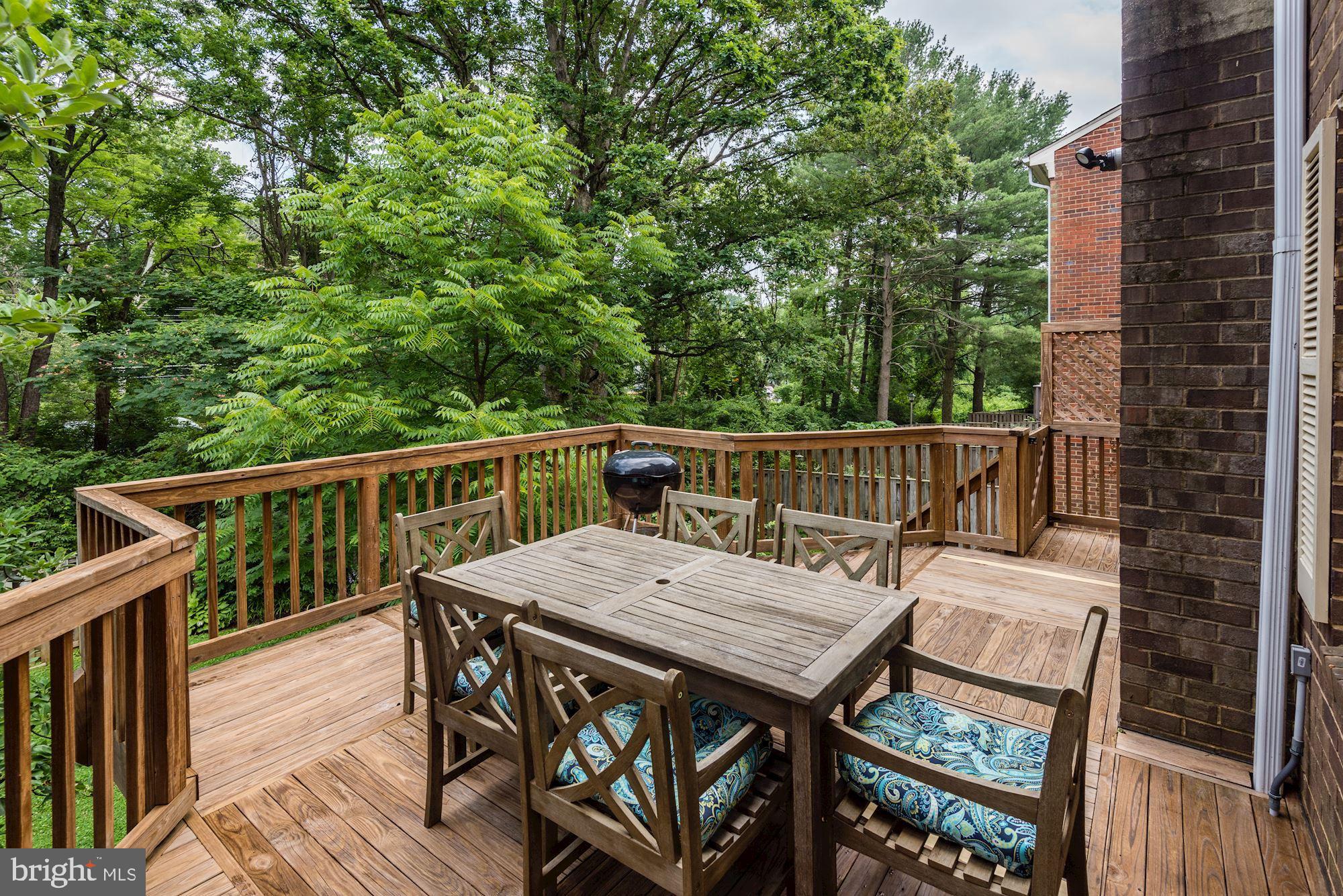 1002 Moorefield Creek Road Southwest Vienna, VA 22180 - Photo 6 of 28 Rear Deck