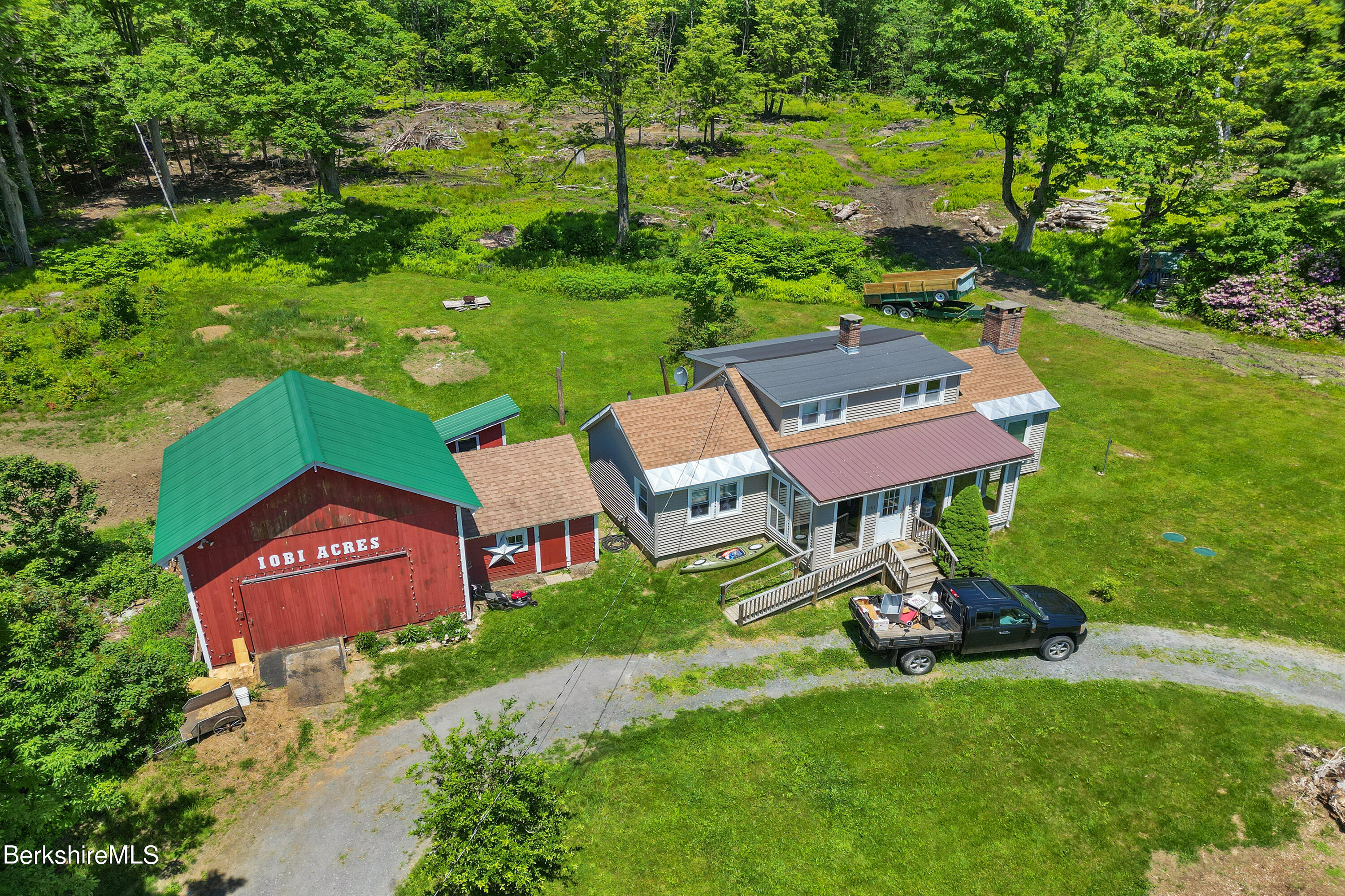 167 Loop Road Savoy, MA 01256 - Photo 23 of 26 888 Aerial View