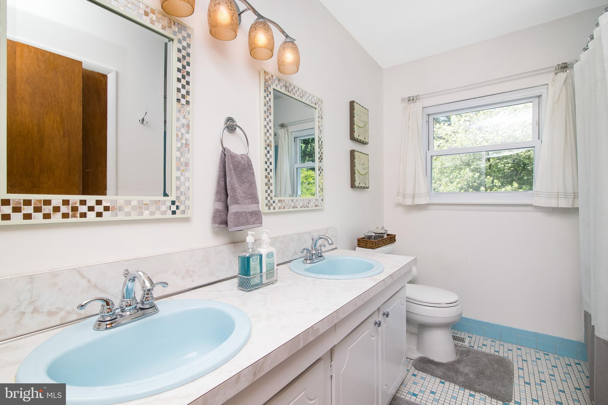 414 St David Drive Mount Laurel, NJ 08054 - Photo 24 of 34 Main Hall Bath, Double Sink, Updated Toilet 2nd FL