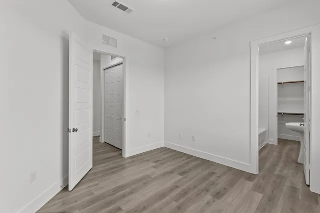 wooden floor in an empty room
