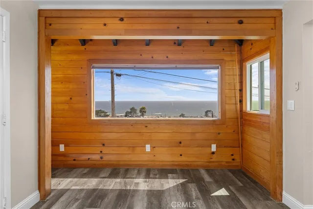 a view of a door of the house