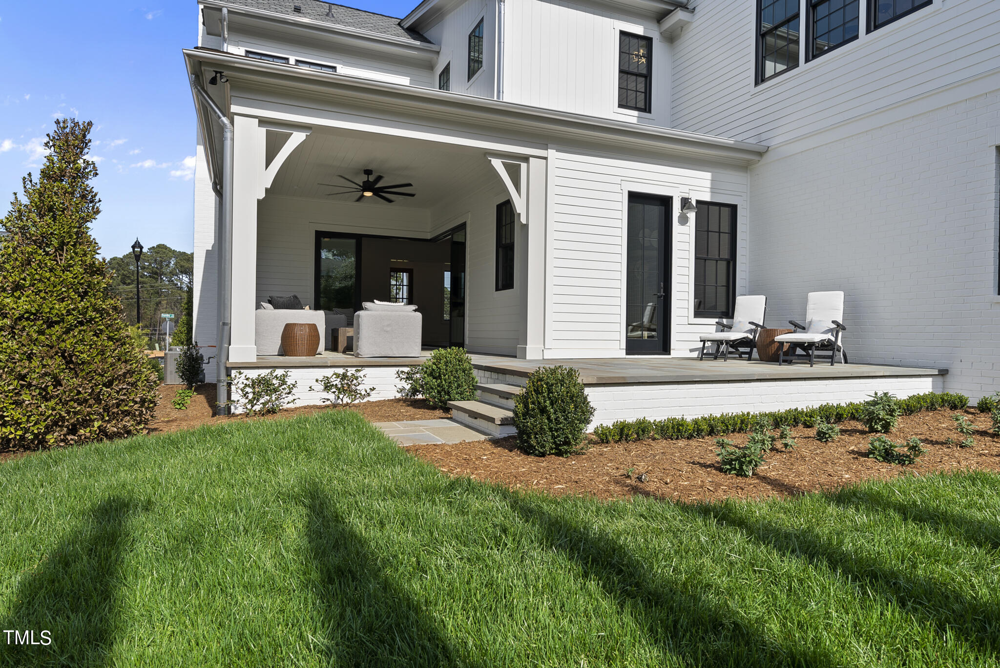 3305 Founding Place Raleigh, NC 27612 - Photo 12 of 100 a front view of a house with a yard