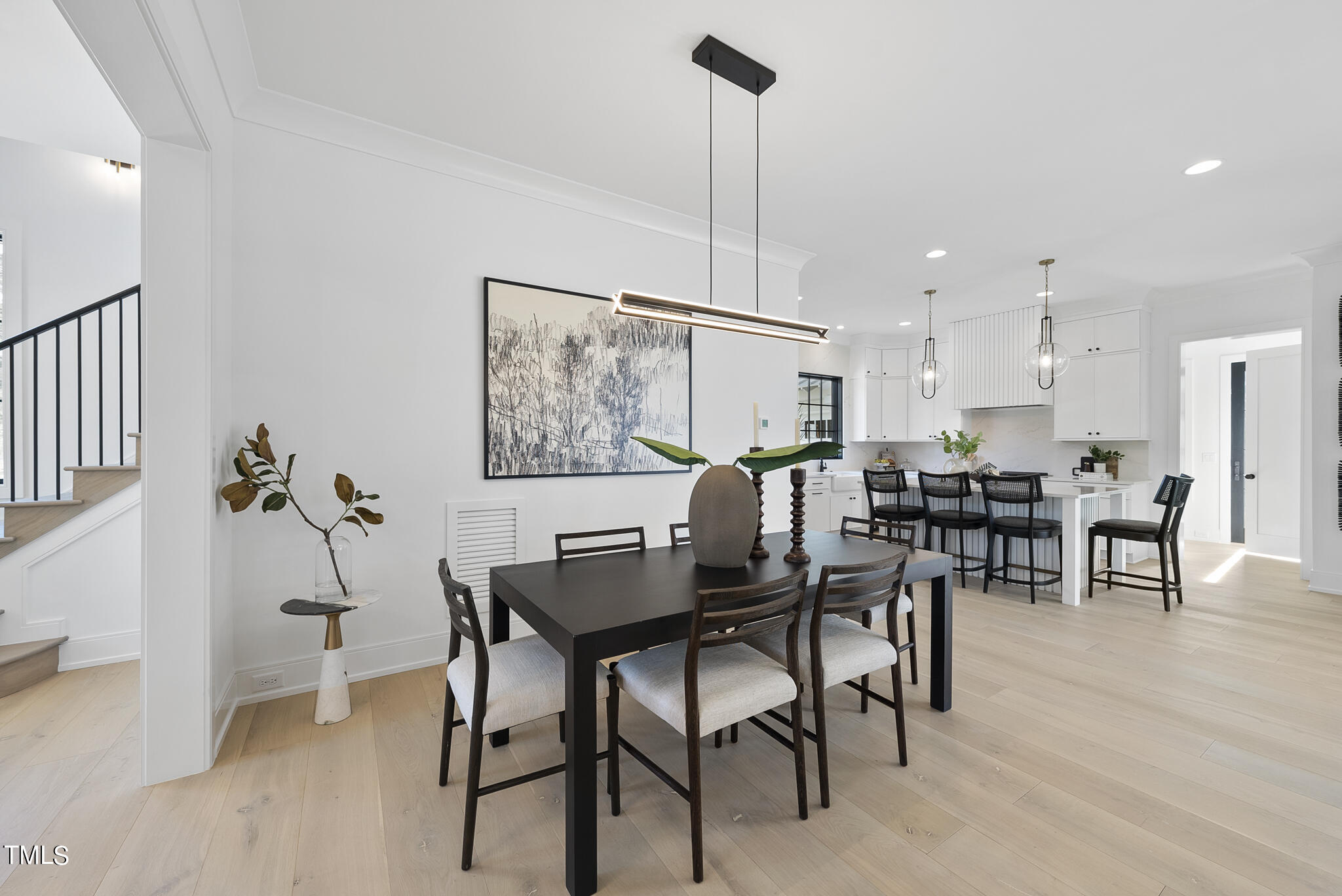3305 Founding Place Raleigh, NC 27612 - Photo 34 of 100 a view of a dining room with furniture