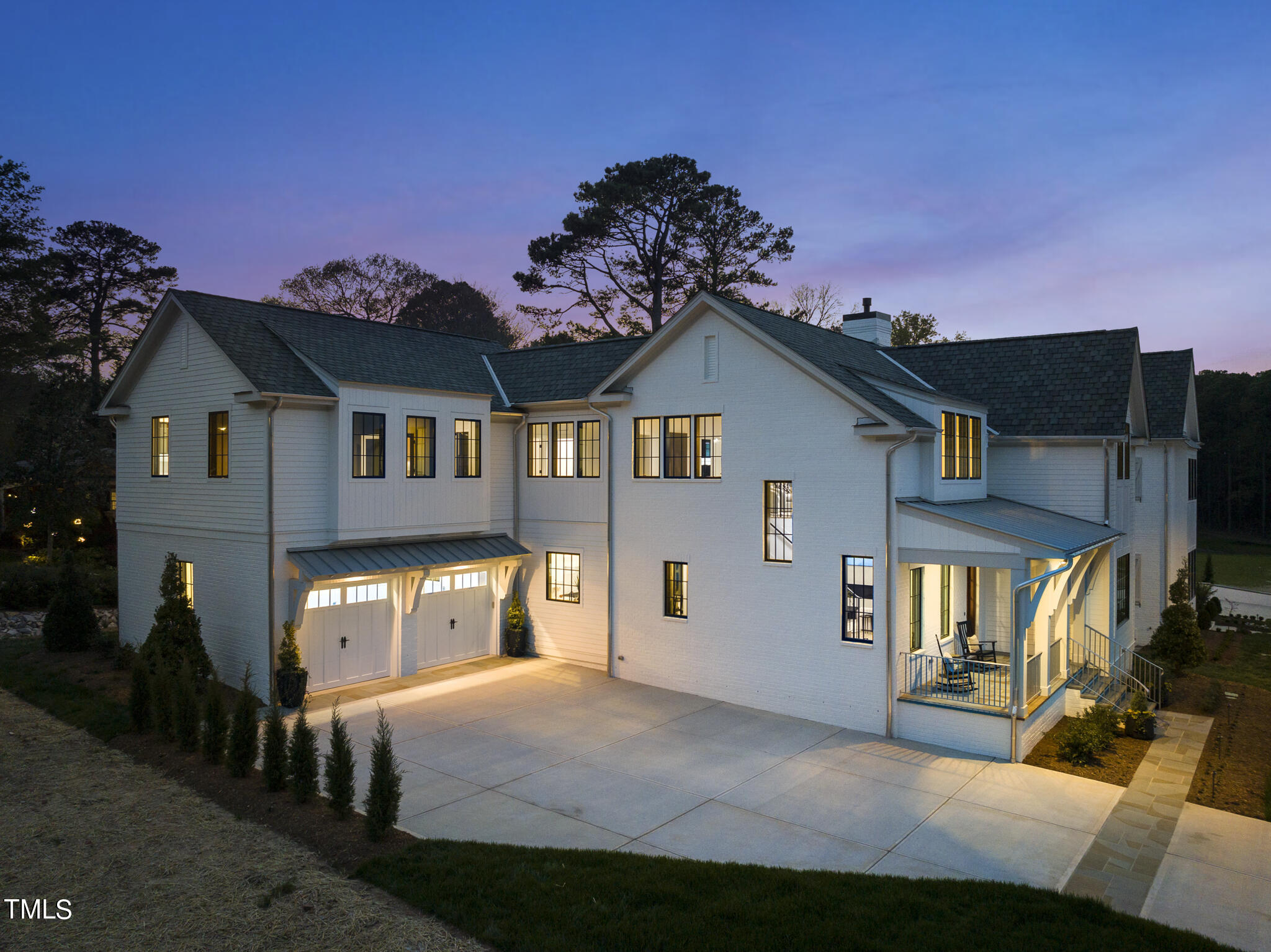 3305 Founding Place Raleigh, NC 27612 - Photo 95 of 100 a front view of a house with a yard