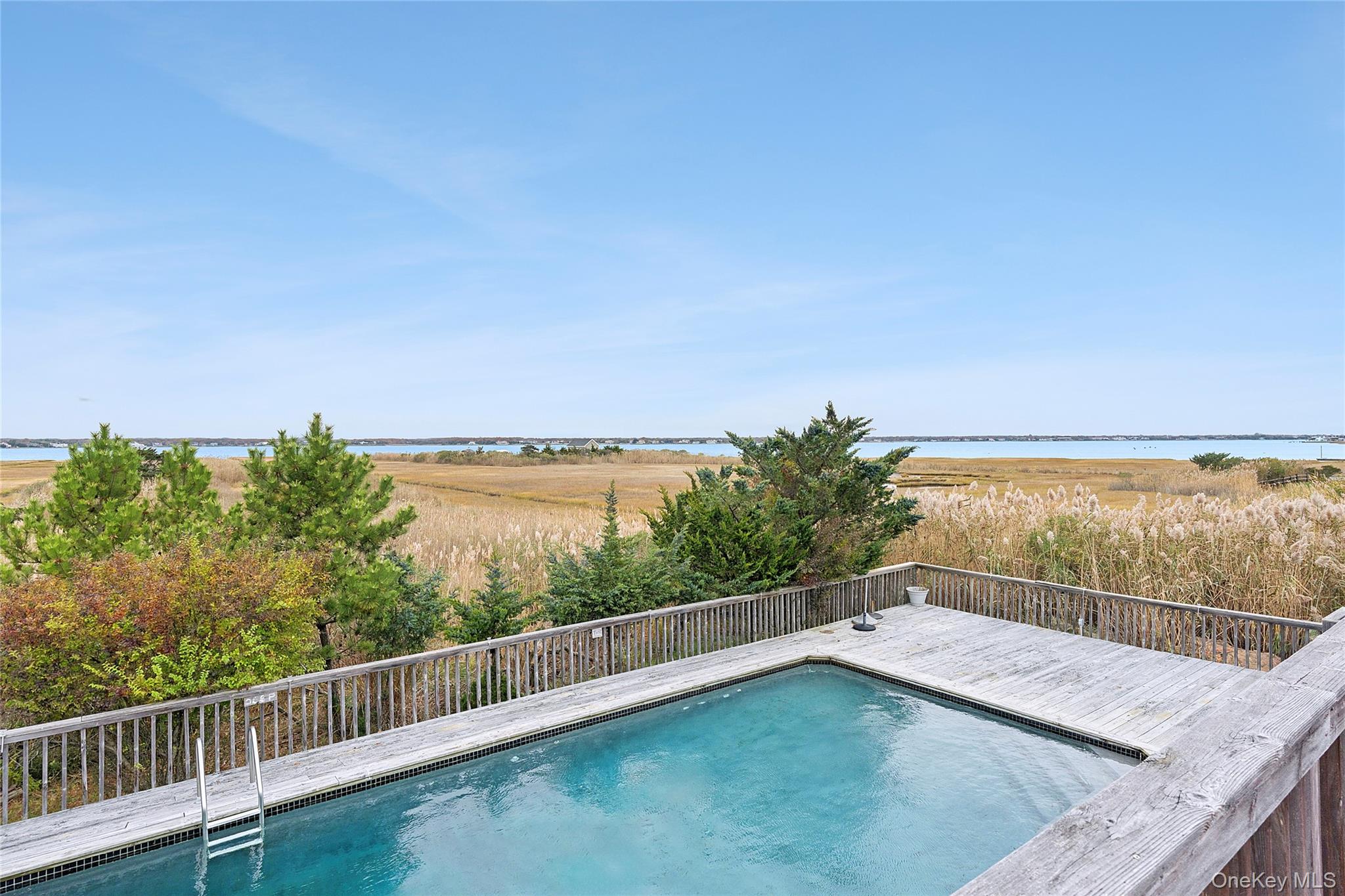 542 Dune Road Westhampton, NY 11978 - Photo 15 of 19 a view of balcony and ocean