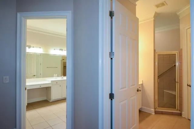 a very nice looking room with a large window