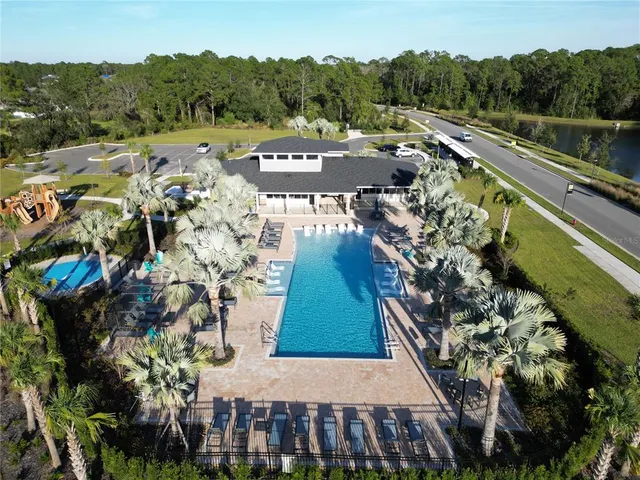 a view of a lake with a mountain