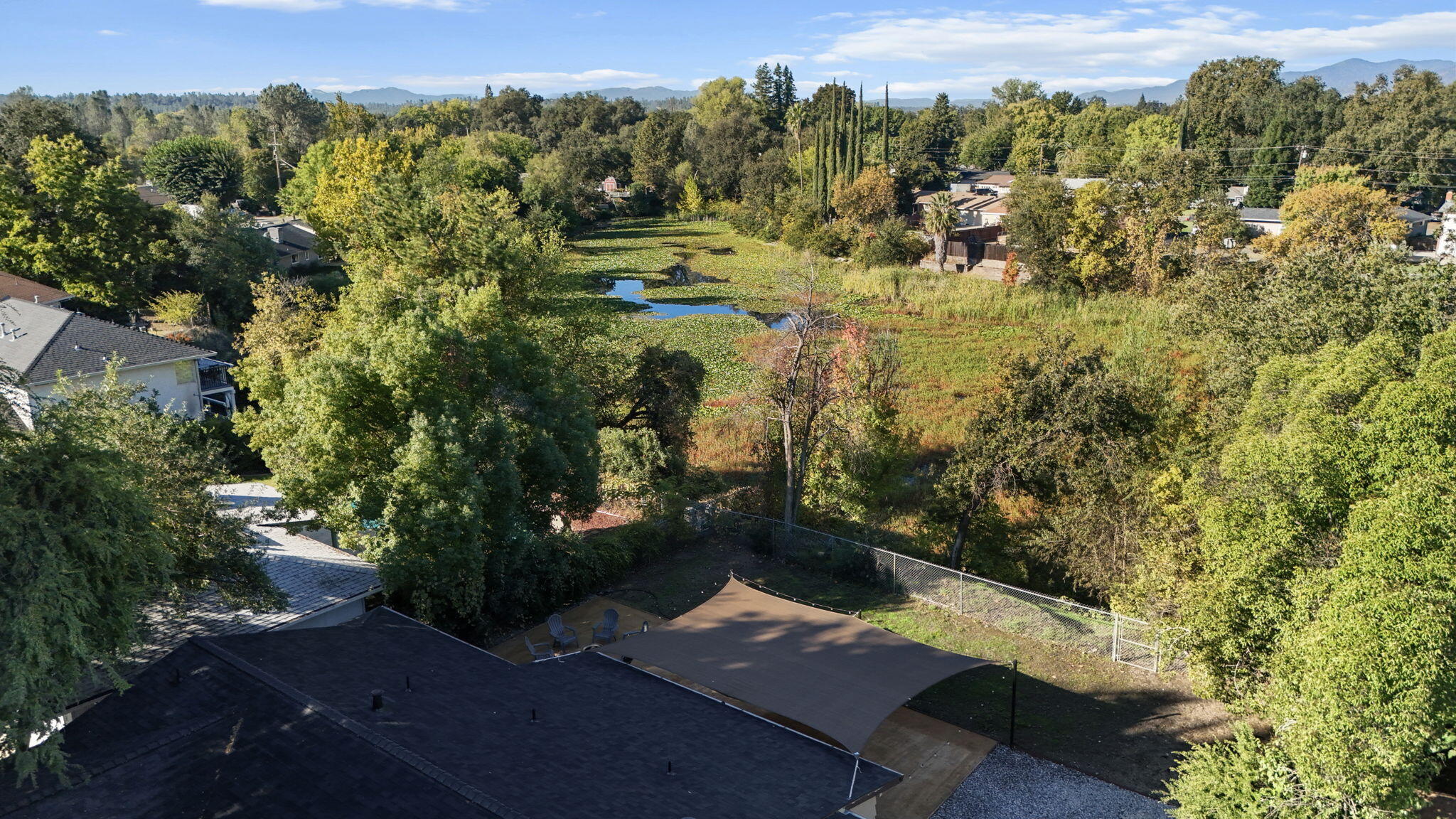 6958 Riverside Drive Redding, CA 96001 - Photo 28 of 30 a view of a yard with plants and large trees