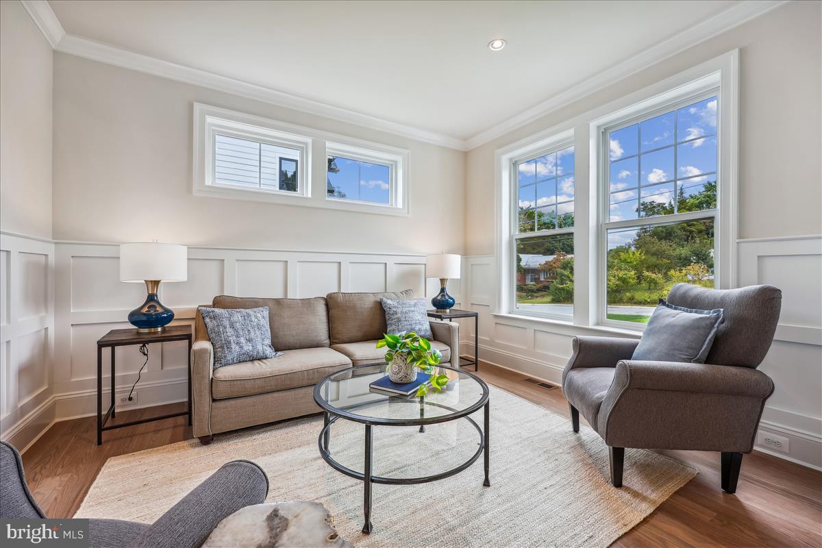 7600 Massena Road Bethesda, MD 20817 - Photo 11 of 102 a living room with furniture and a large window