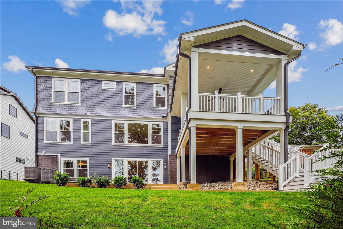 7600 Massena Road Bethesda, MD 20817 - Photo 93 of 102 Rear Elevation