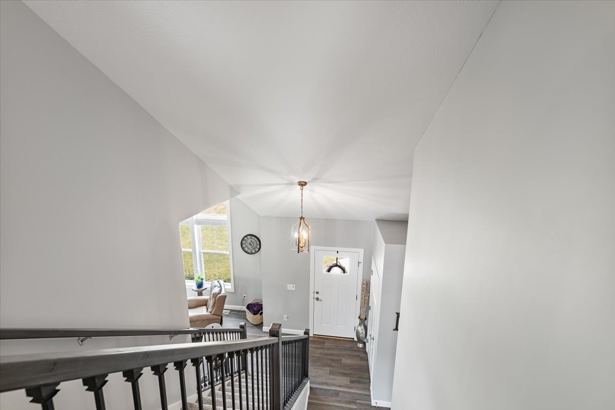 507 Raef Road Downs, IL 61736 - Photo 22 of 37 a view of a room with wooden floor