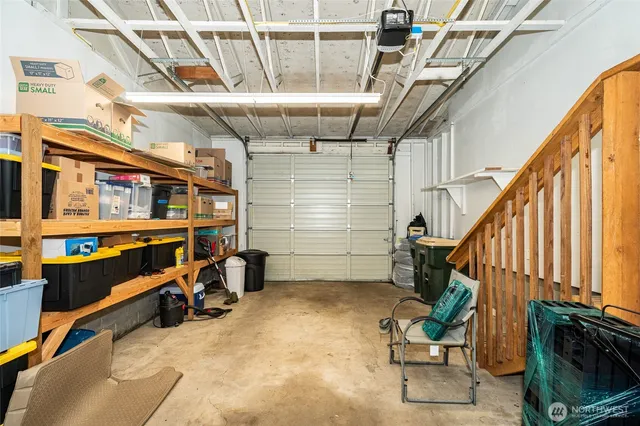 a view of storage and utility room
