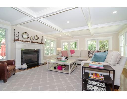 1 Dean Road Wellesley, MA 02481 - Photo 2 of 17 a living room with furniture a fireplace and a window