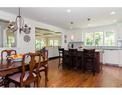 1 Dean Road Wellesley, MA 02481 - Photo 5 of 17 a view of a dining room with furniture and chandelier