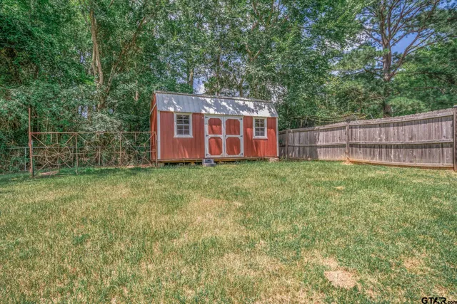 a house with a garden in front of it