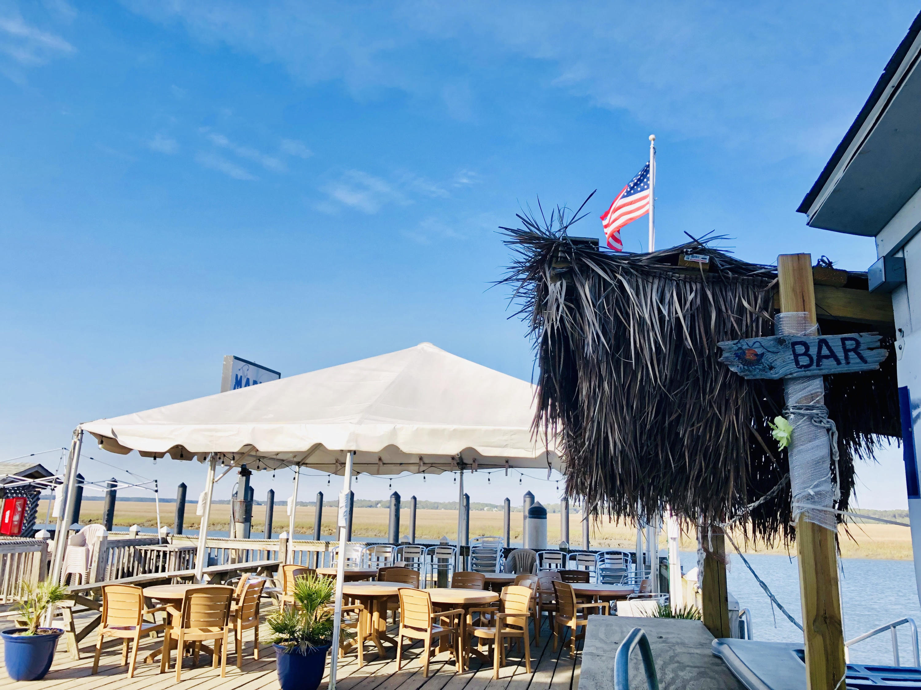 860 Club Cottage Road Edisto Beach, SC 29438 - Photo 56 of 65 Outdoor area at the nearby Marina