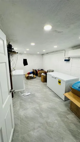 a room with storage and utility