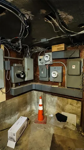 a close up of a fireplace