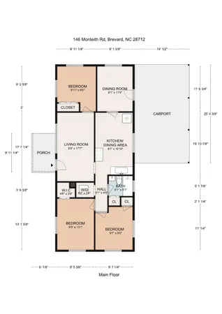 $525,000 | 148 Monteith Road, Brevard, NC 28712