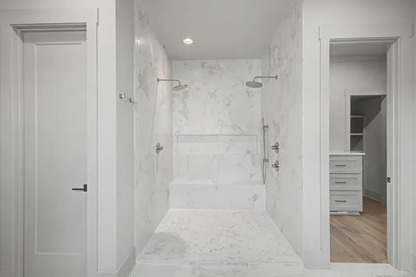 a view of wooden floor