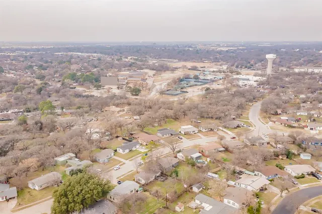 a view of city and mountain