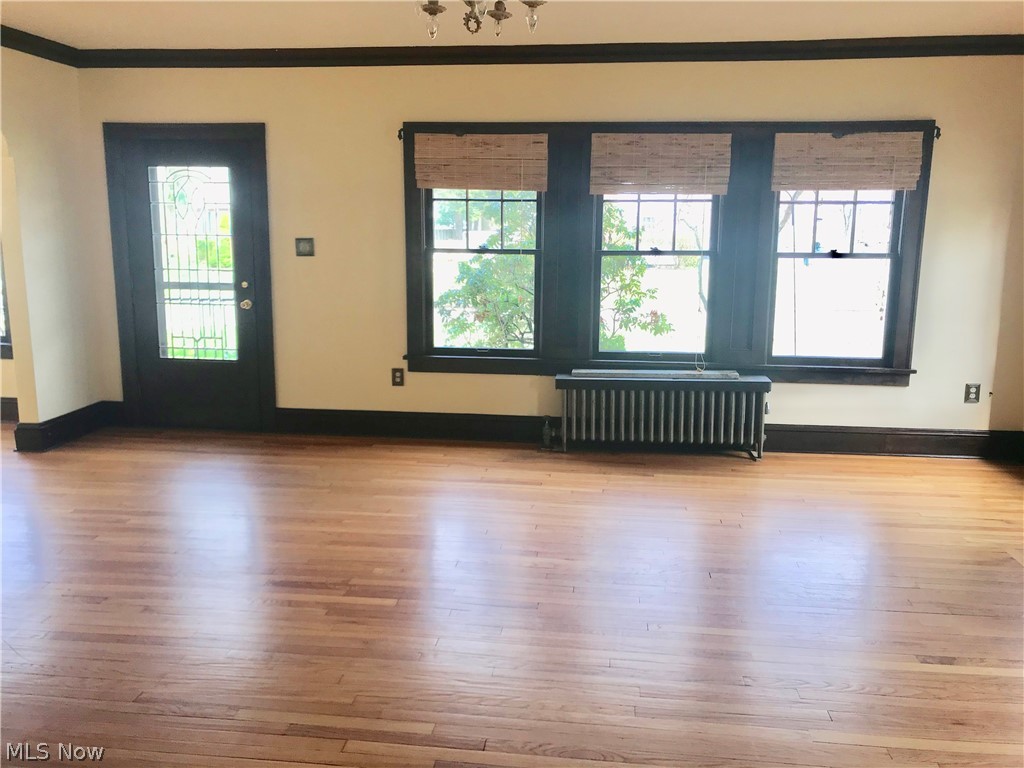 Living Room with door to the front yard