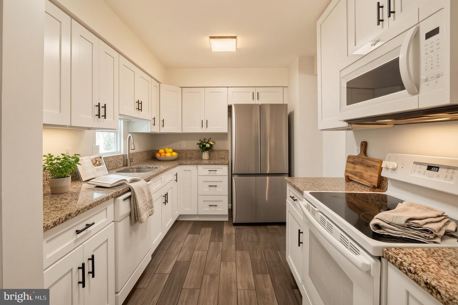 14620 Tynewick Terrace, Unit 2 Silver Spring, MD 20906 - Photo 6 of 30 Virtually Staged Kitchen