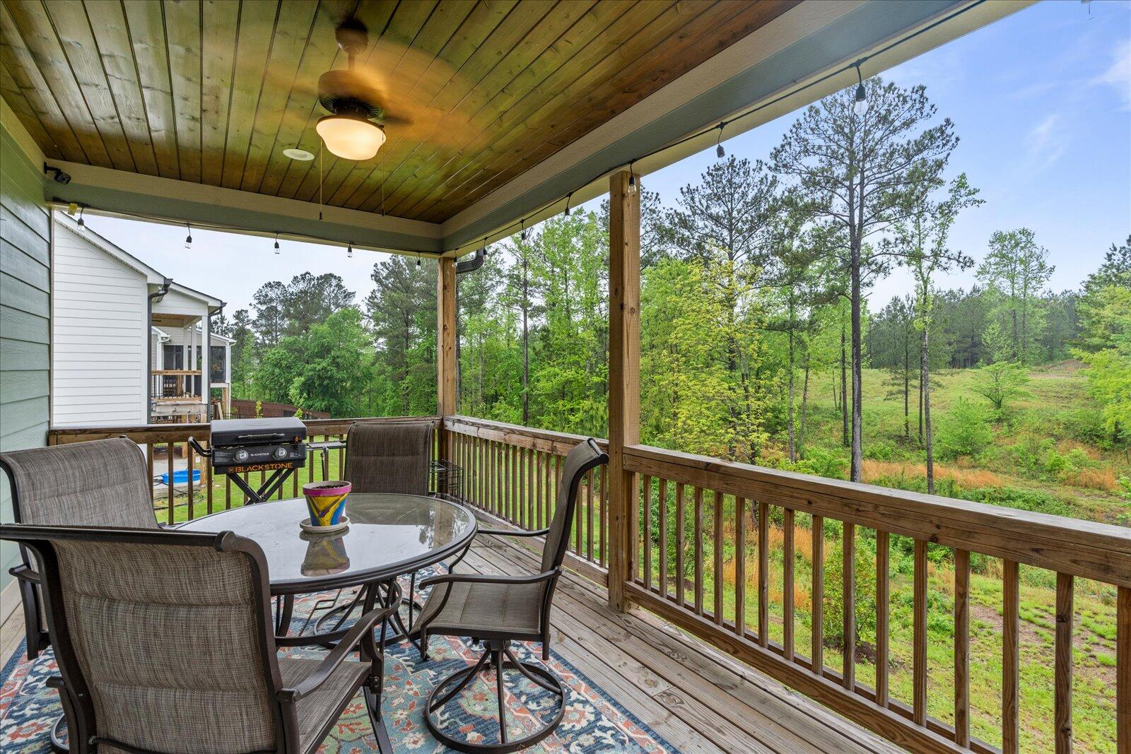 273 Hidden Rdgs Drive Southwest McDonald, TN 37353 - Photo 8 of 36 Covered back deck w/ fan