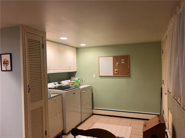 a room with storage and utility