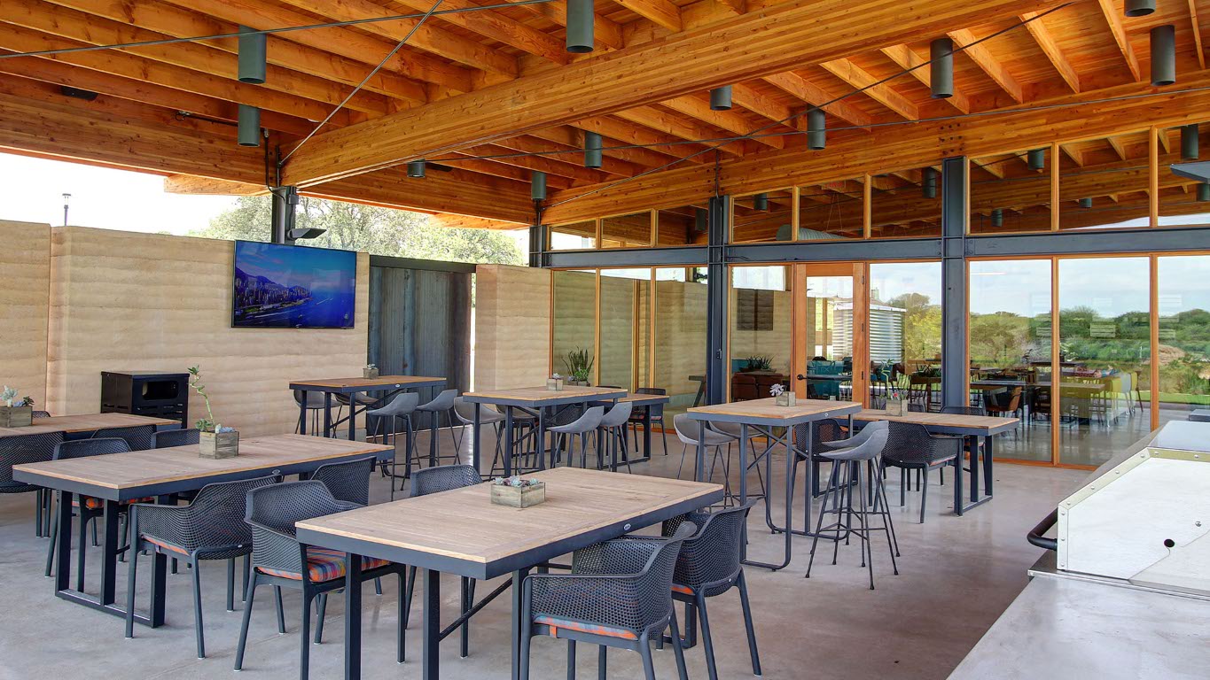 1517 Rodeo Ridge Drive Georgetown, TX 78628 - Photo 21 of 39 a view of a dining room with furniture window and outdoor view