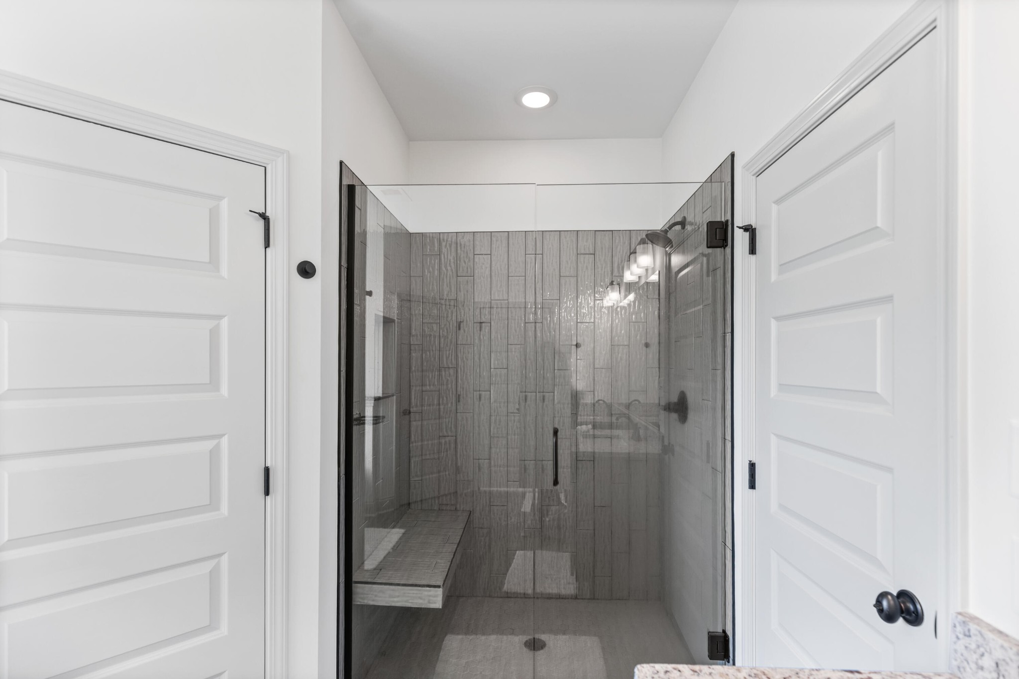 610 Summer City Firetower Road Pikeville, TN 37367 - Photo 35 of 60 a bathroom with a shower and a glass door