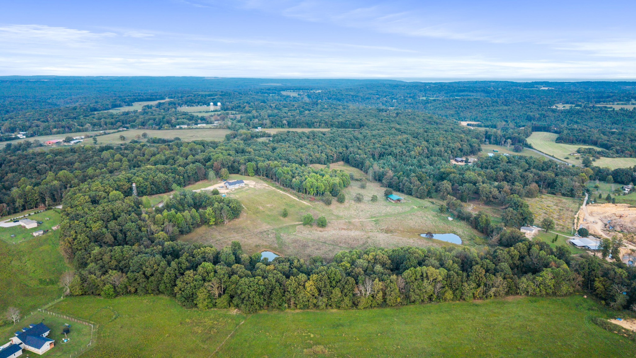 610 Summer City Firetower Road Pikeville, TN 37367 - Photo 57 of 60 an aerial view of residential houses with outdoor space and trees