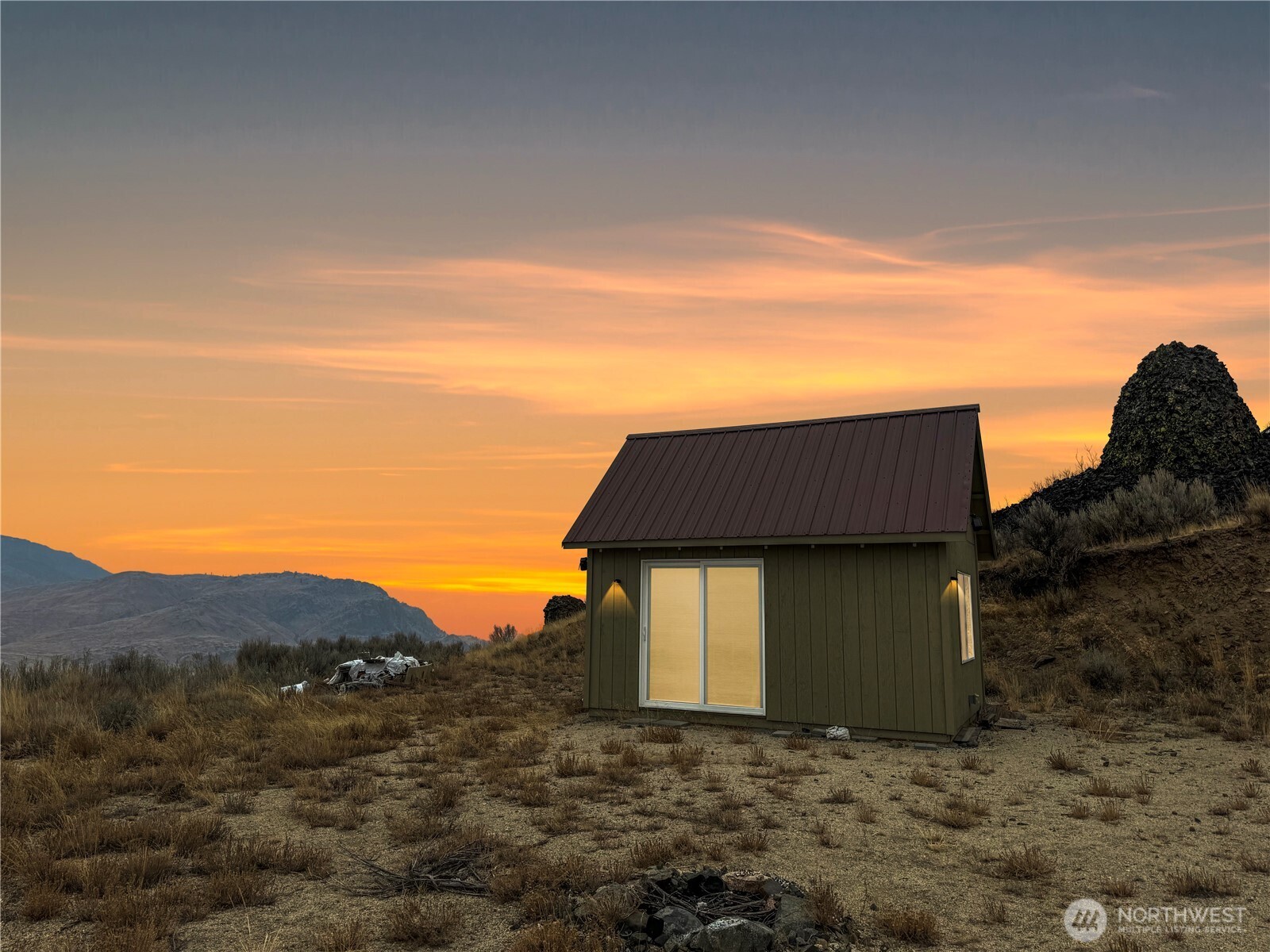 0 Northwest Peach Road Waterville, WA 98858 - Photo 3 of 12 a aerial view of a house