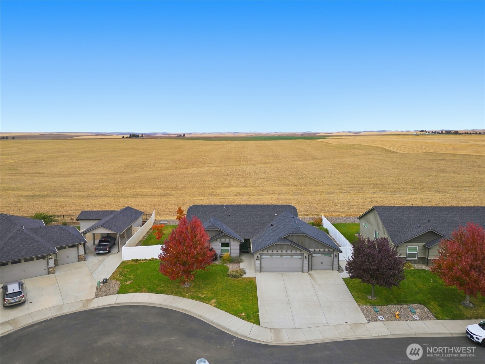 1339 Caprio Loop Walla Walla, WA 99362 - Photo 24 of 26 an aerial view of residential building and ocean