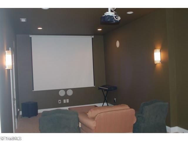 5912 Crutchfield Farm Road Oak Ridge, NC 27310 - Photo 14 of 16 Home Theatre.