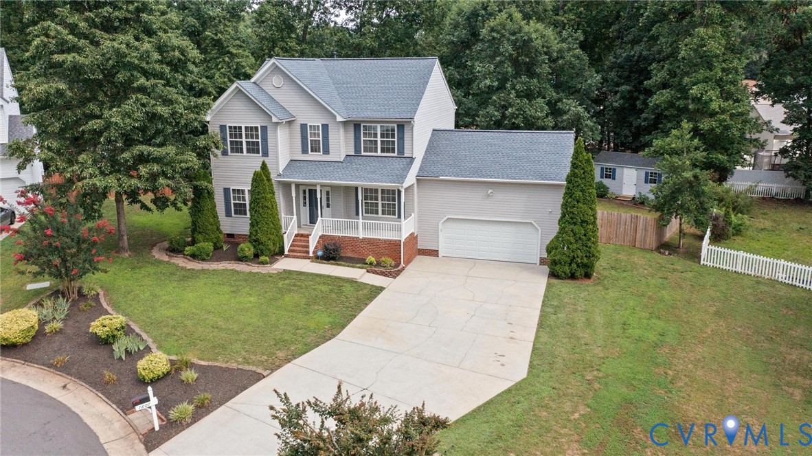 7807 Clover Ridge Place Chesterfield, VA 23832 - Photo 2 of 51 Two-story residence featuring light gray siding, w