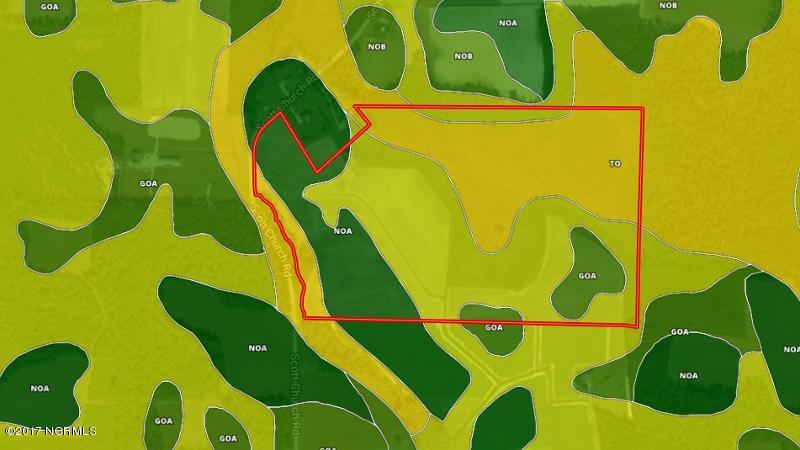 92.6 Scott Church Road Lucama, NC 27851 - Photo 3 of 41 Aerial Soils (800x450)