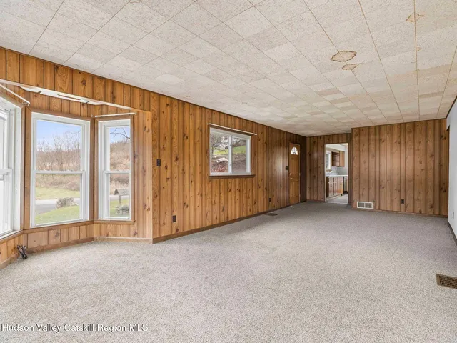 a view of a large window