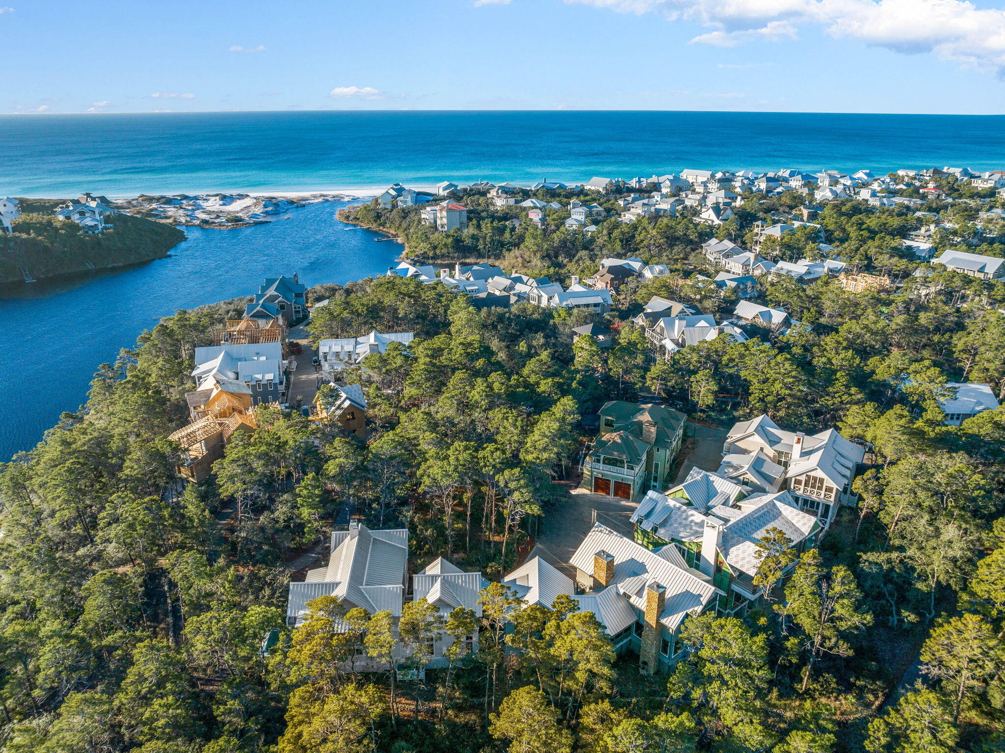 7-6 Cedar Post Road Santa Rosa Beach, FL 32459 - Photo 16 of 37 an aerial view of multiple house