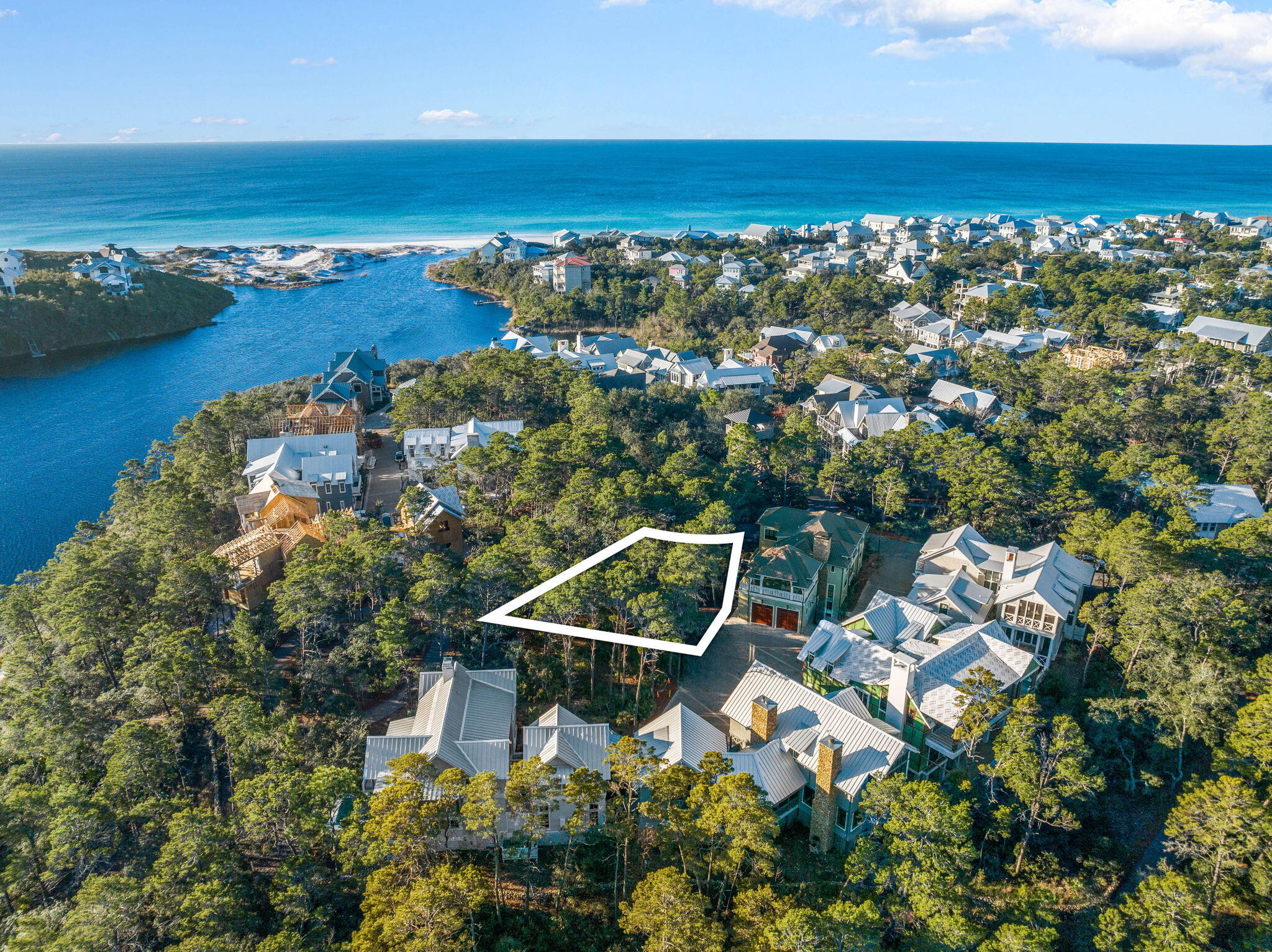 7-6 Cedar Post Road Santa Rosa Beach, FL 32459 - Photo 17 of 37 an aerial view of multiple house